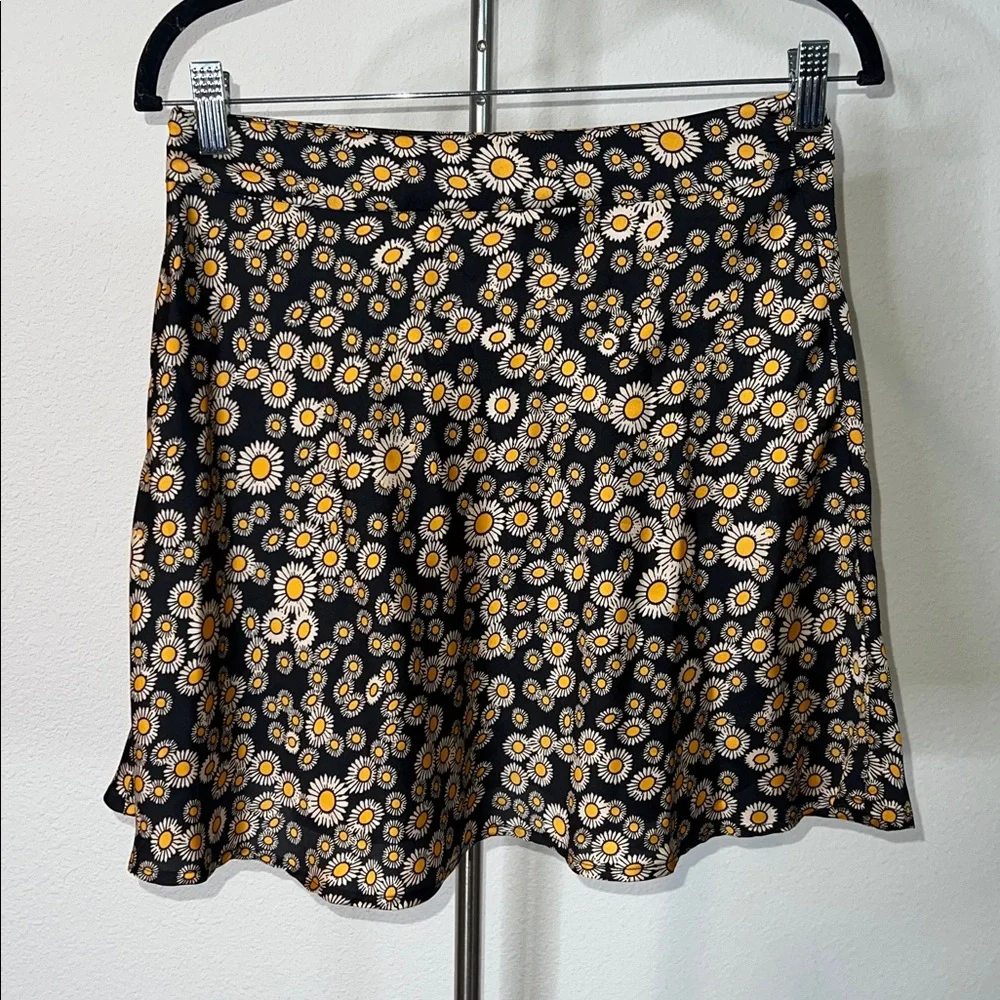Free People Daisy Print Flowy Skirt